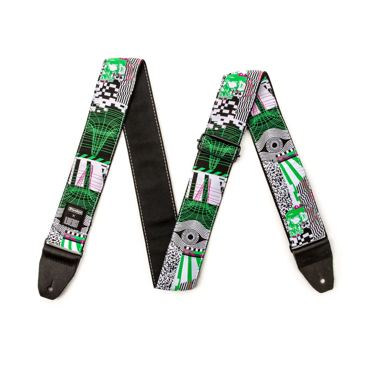 Jim Dunlop ILD16 I Love Dust Guitar Strap - Tempest Fuzz