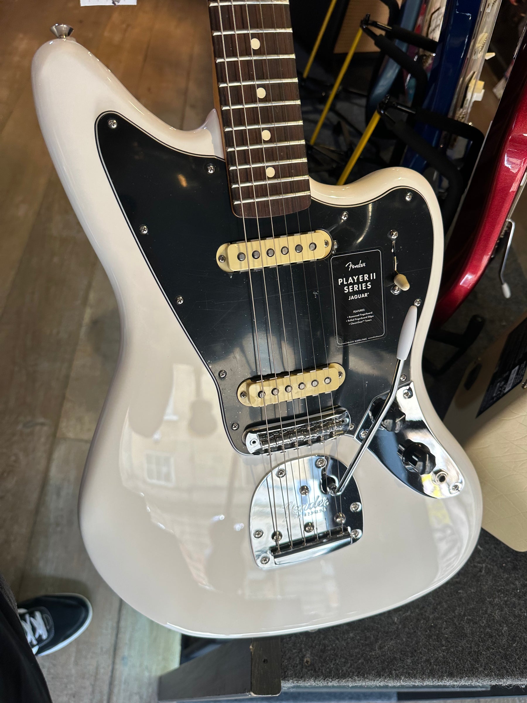 Fender Player II Jaguar - Rosewood Fingerboard - Polar White - B-Stock