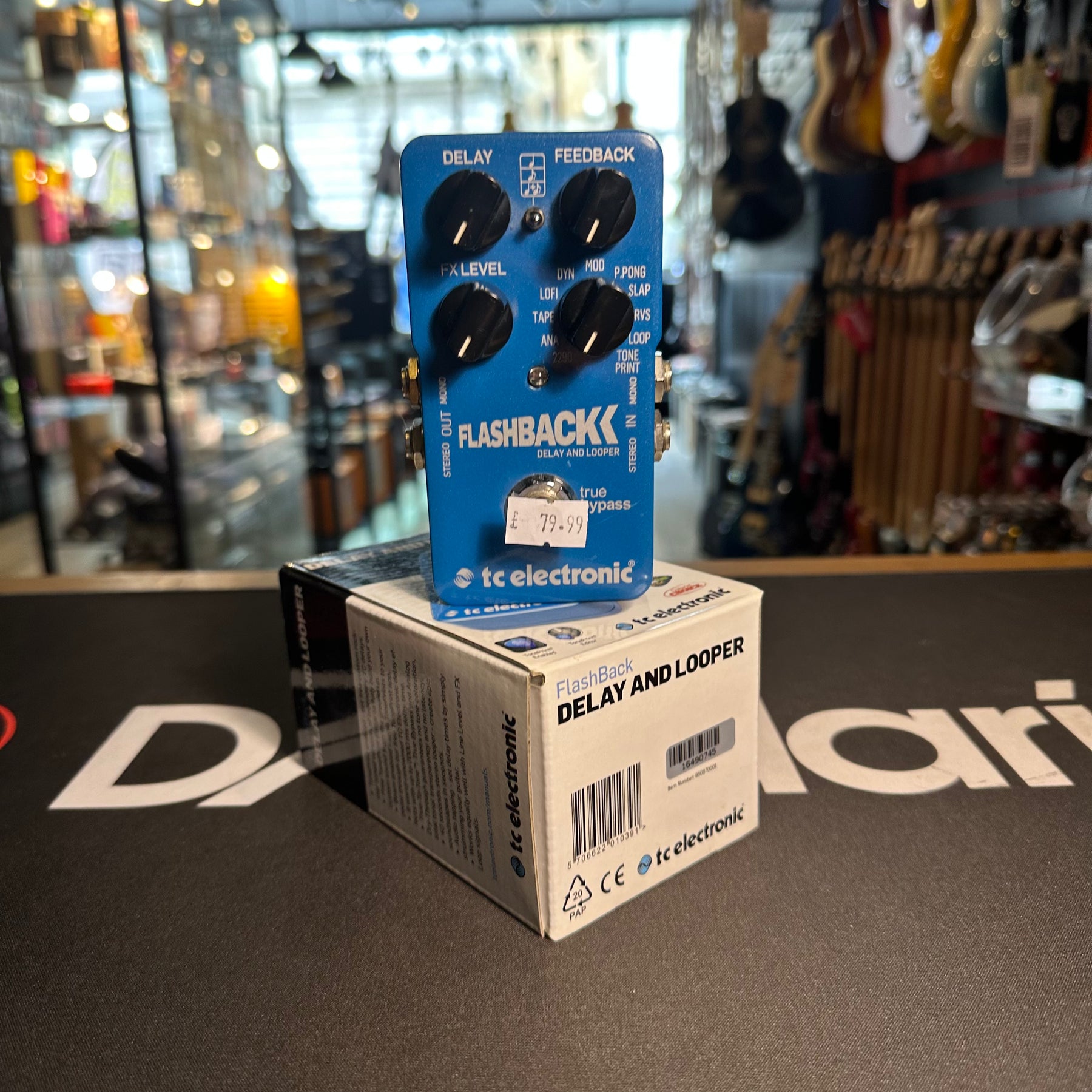 TC Electronics Flashback Delay And Looper Effect Pedal