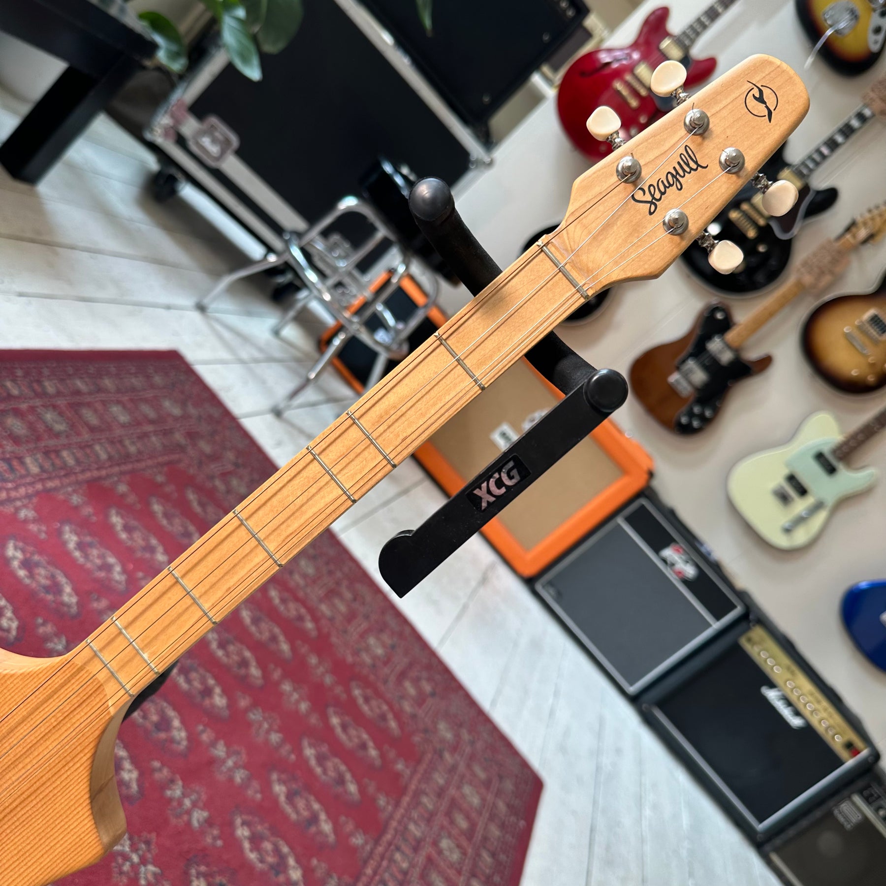 Seagull Electro Acoustic Guitar M4 ~ Natural Spruce - Preowned