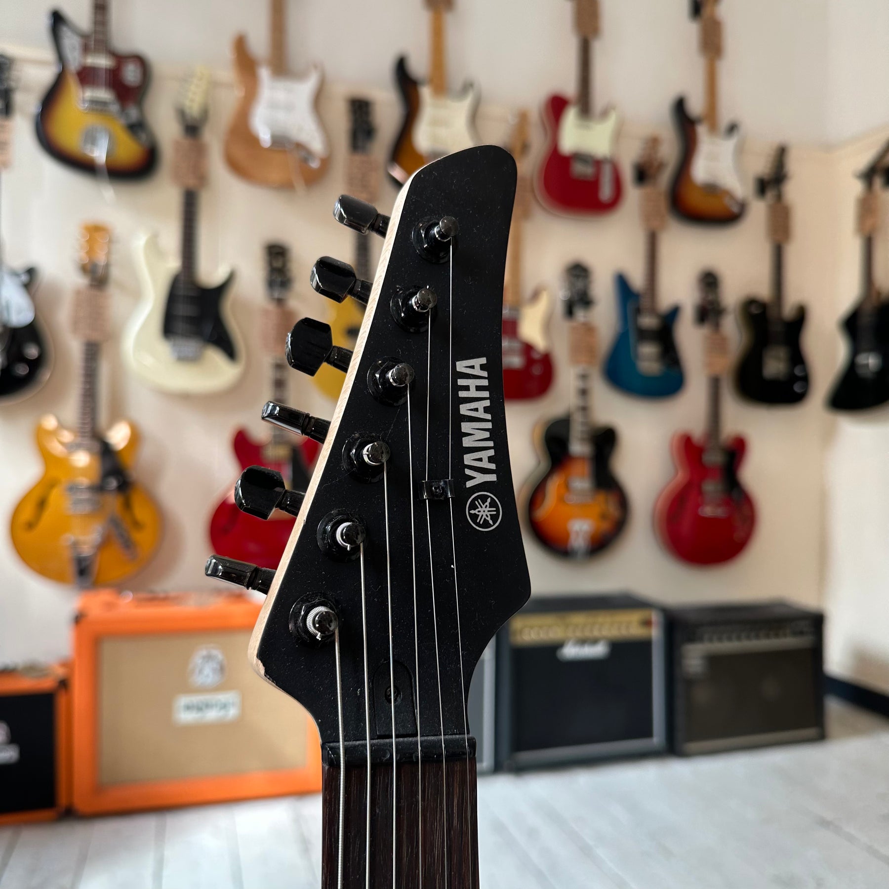 Yamaha RGX121SJ Electric Guitar - Metallic Purple - Preowned