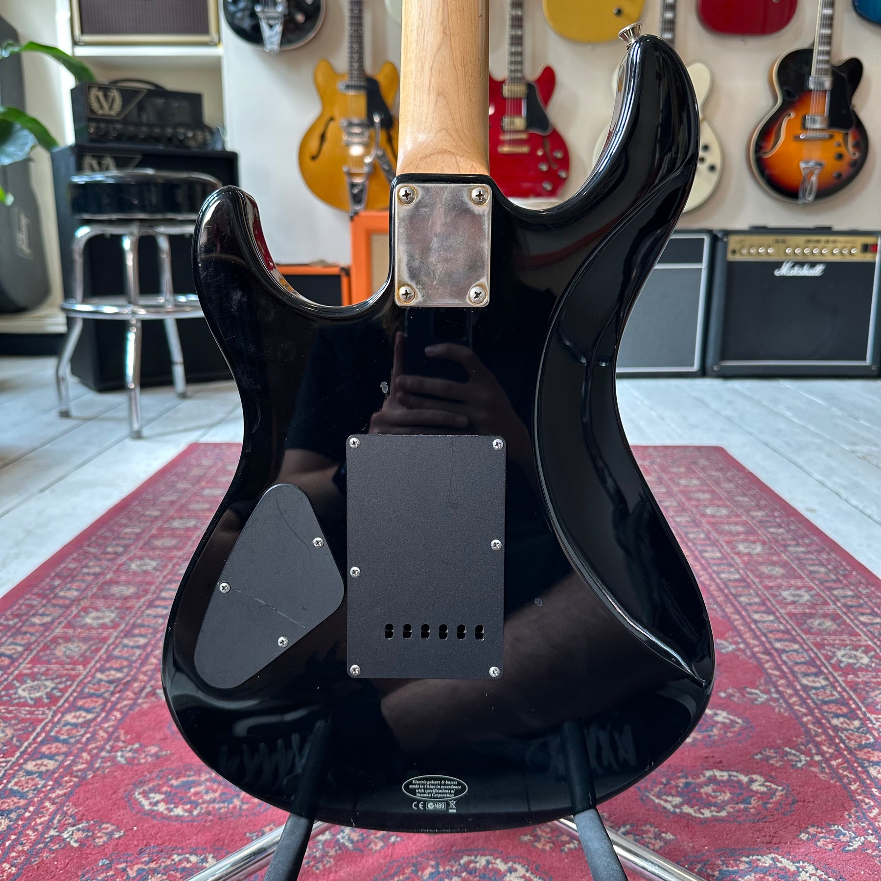 Yamaha S Style HSH Electric Guitar - Black - Preowned
