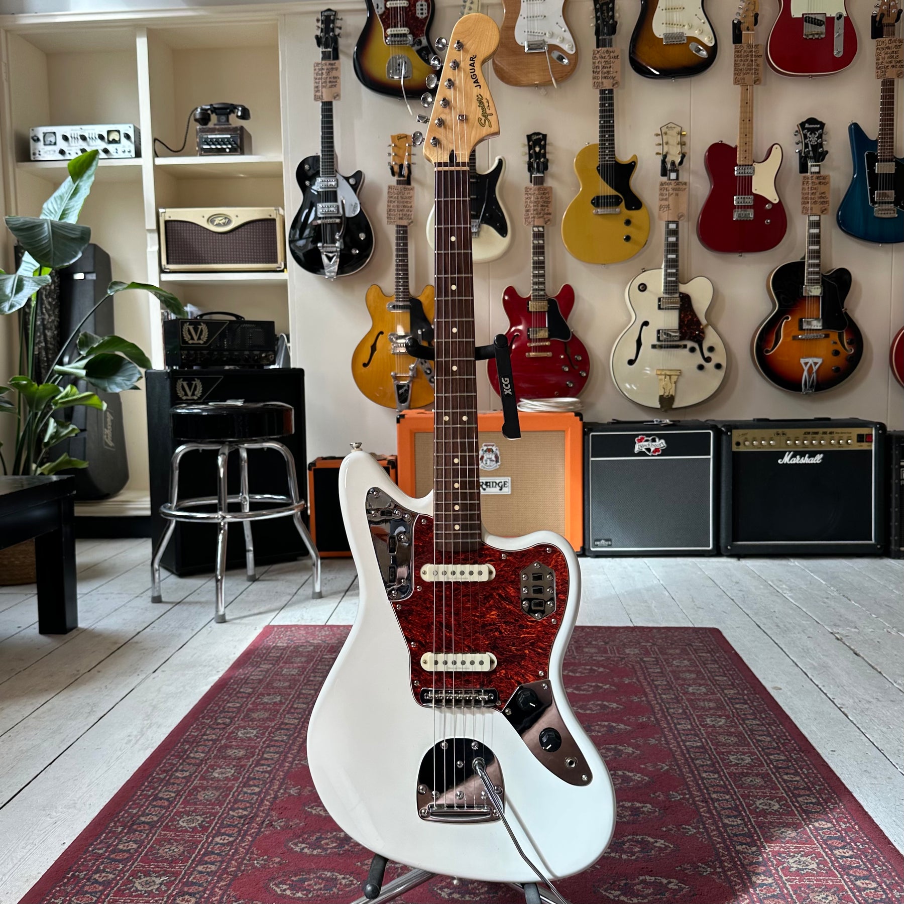Squier Vintage Modified '60s Jaguar - Olympic White - Preowned