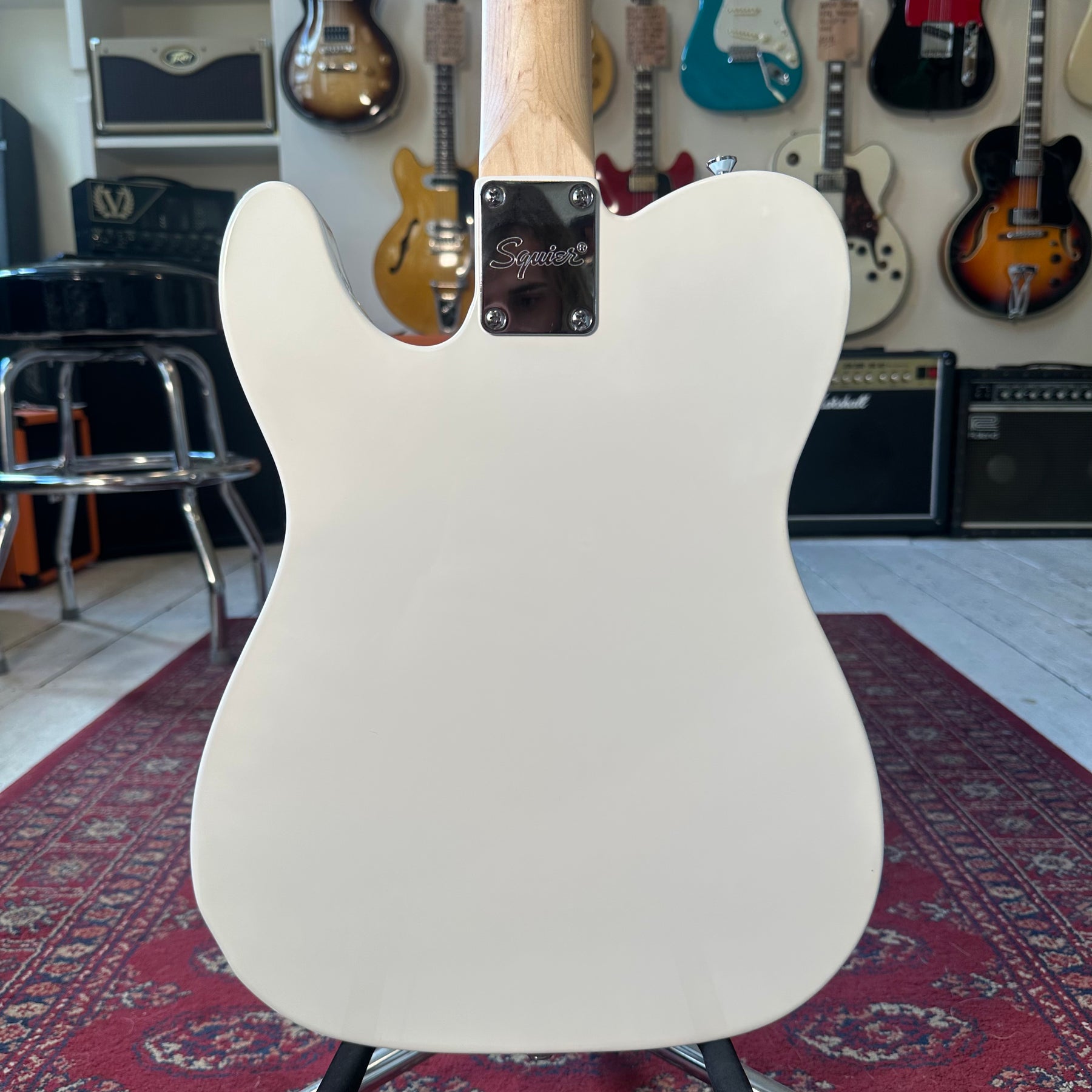 Squier Sonic Esquire H - Arctic White - Preowned