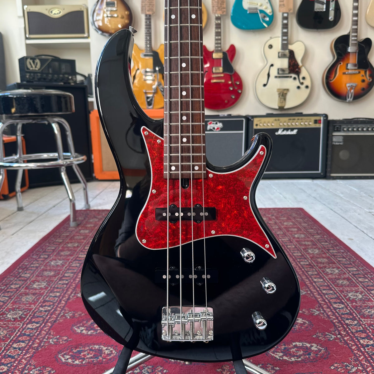 Aria Pro II RSB-1000 Bass Guitar - Black - Preowned