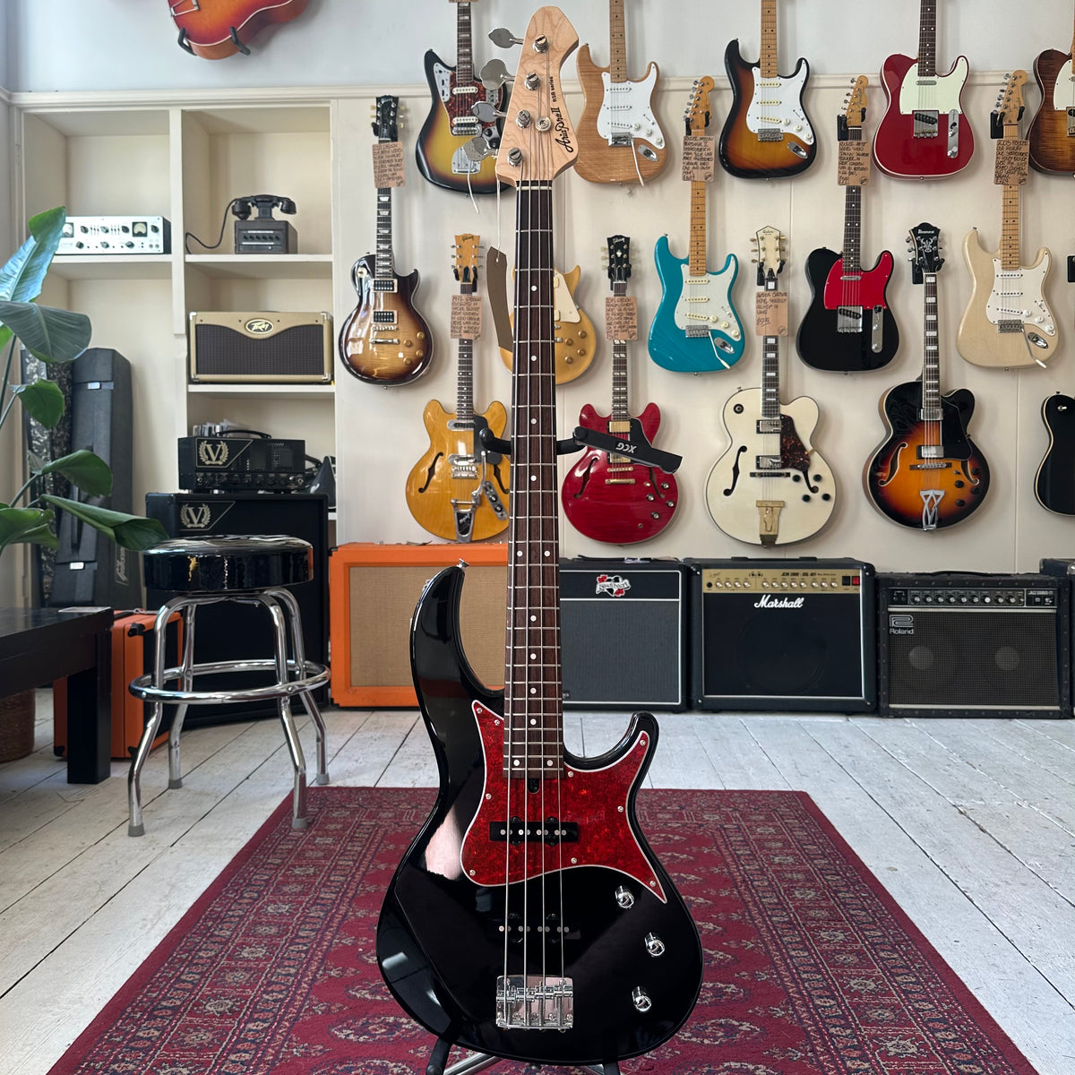Aria Pro II RSB-1000 Bass Guitar - Black - Preowned