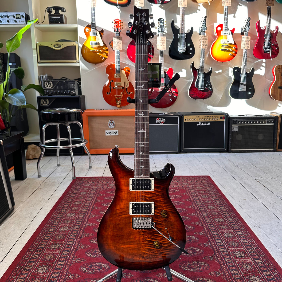 PRS SE Custom 24 - Orange Tiger Smokeburst