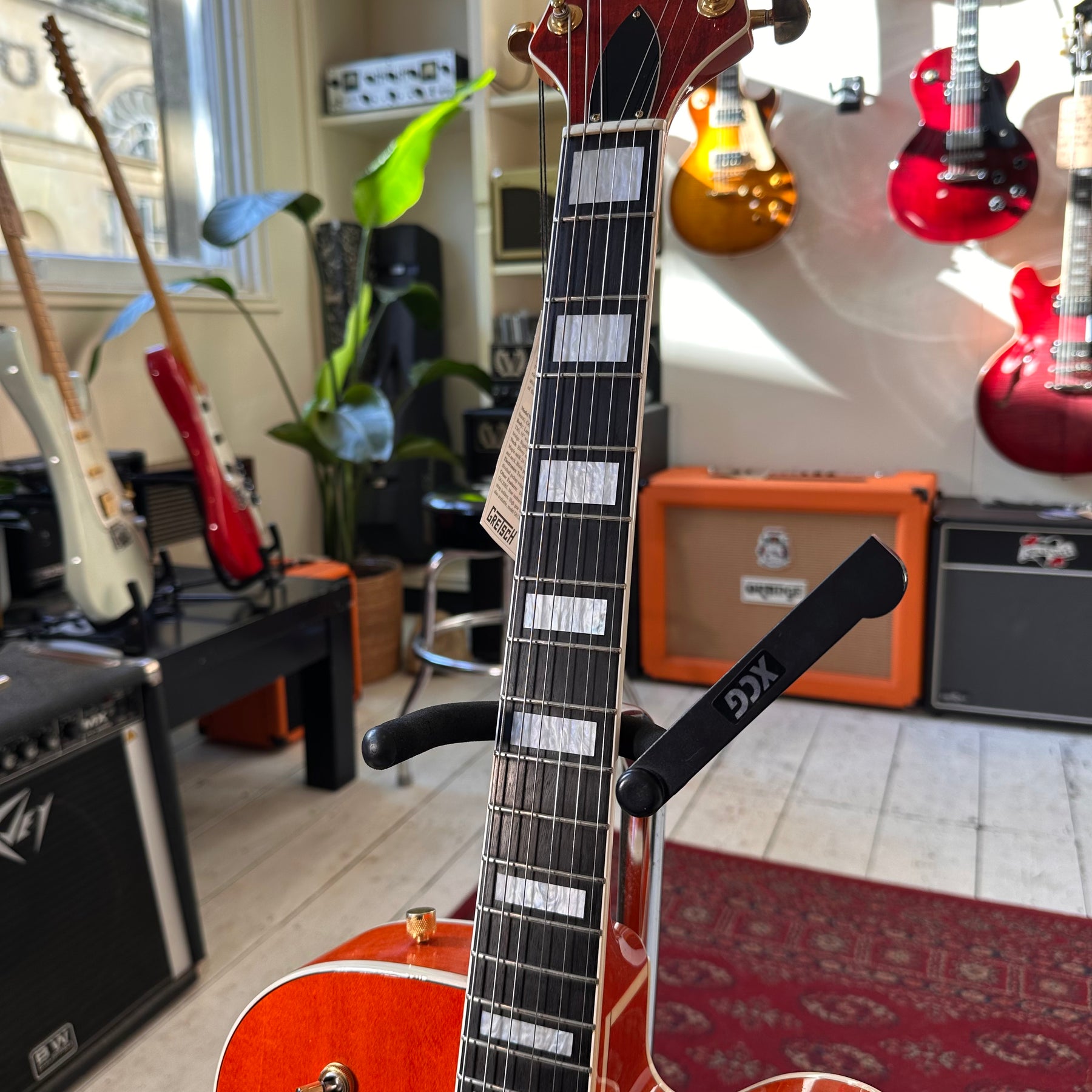1995 Gretsch 6120 MIJ With OHSC - Nashville Orange Stain - Preowned