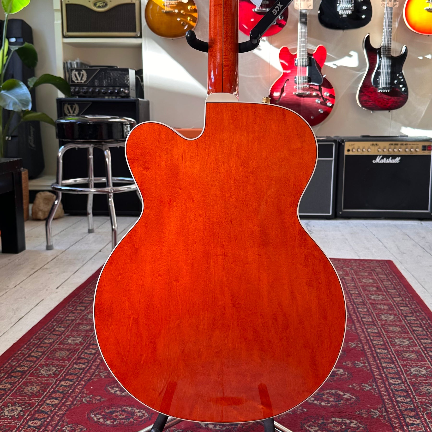 1995 Gretsch 6120 MIJ With OHSC - Nashville Orange Stain - Preowned