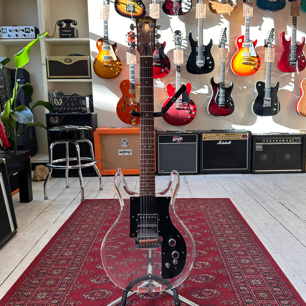 1970's Univox UHS1 Acrylic Dan Armstrong Clone - Hard Case - Preowned