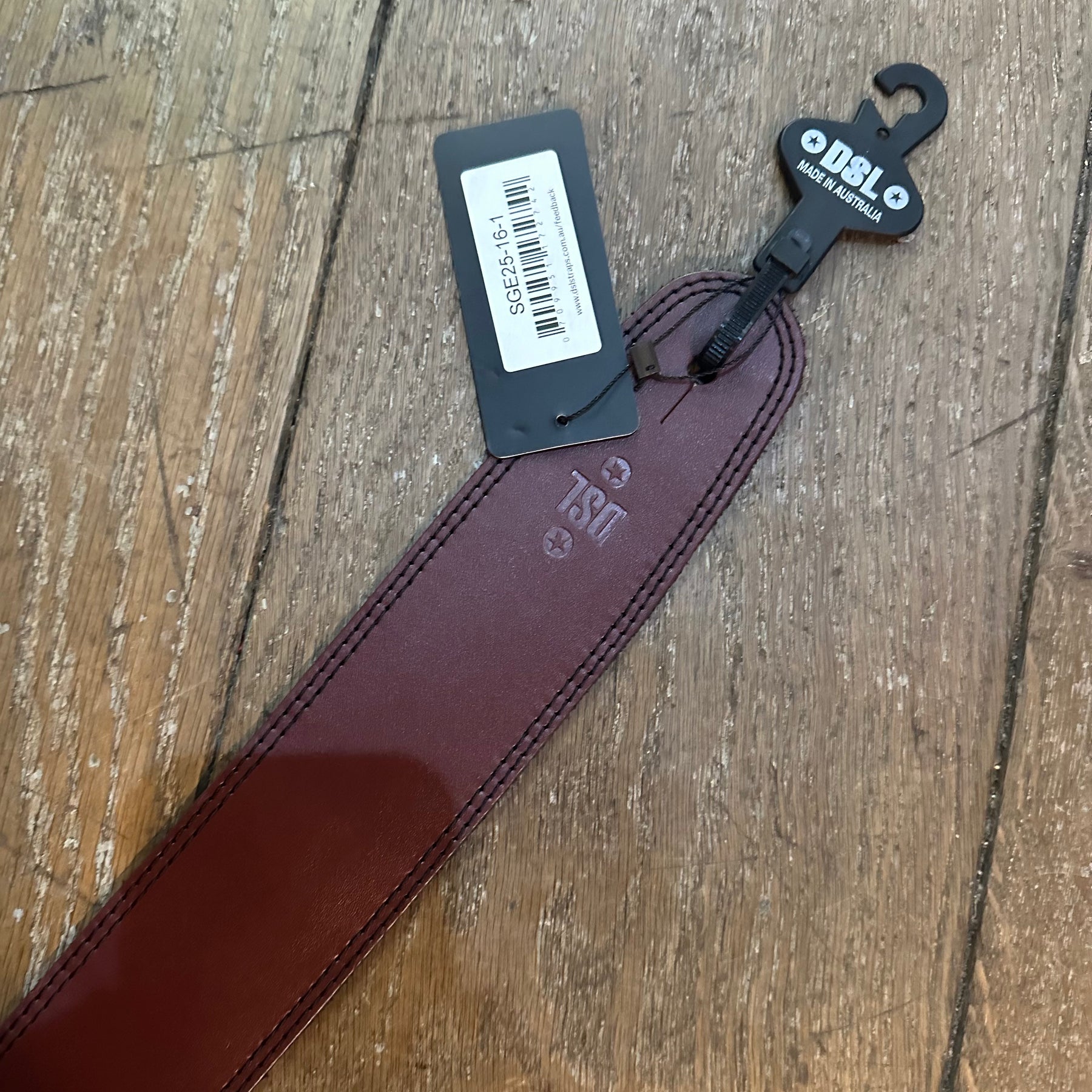 DSL Premium Leather Guitar Strap