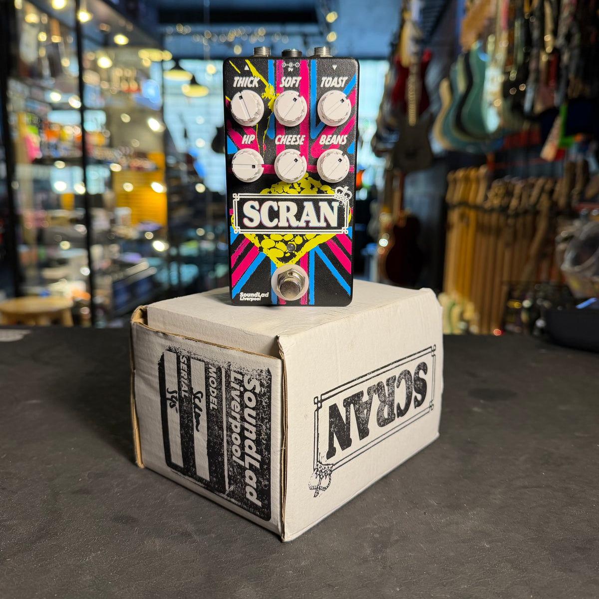 Soundlad Scran Overdrive Effects Pedal With Box - Preowned