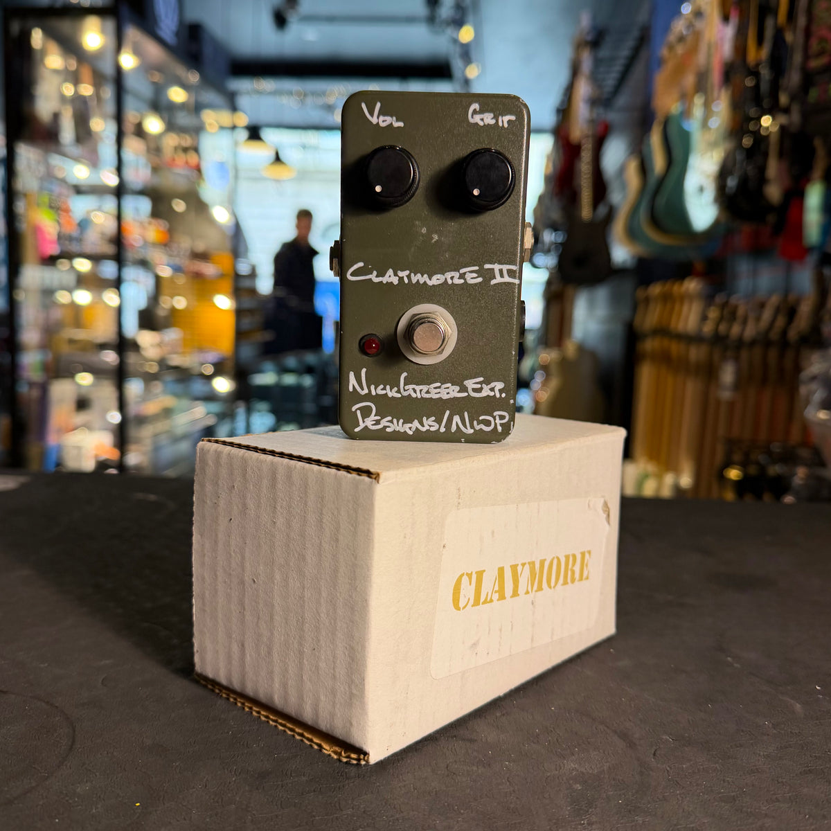Clatmore II Nick Greer Exp Designs/NOP Overdrive Pedal - Preowned