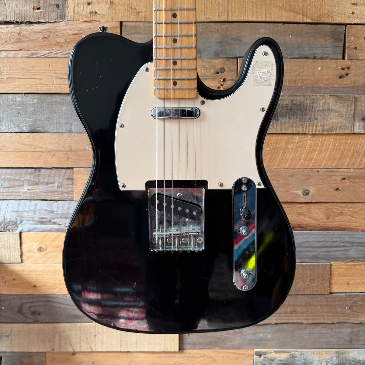 Project Liberty T- Style Electric Guitar - Black - Preowned