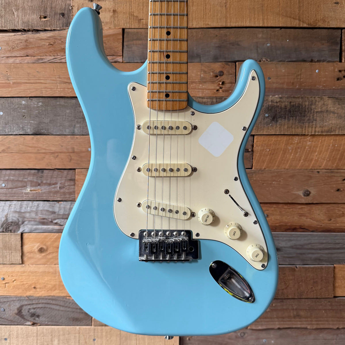 Project Bluerock S-Style Electric Guitar - Sonic Blue - Preowned