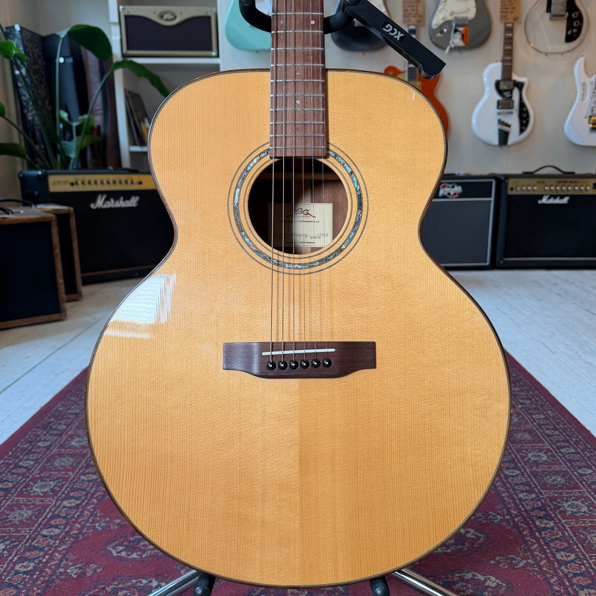 BSG GJ 10F Jumbo Hand Made Acoustic Guitar W/ Hardcase - Preowned