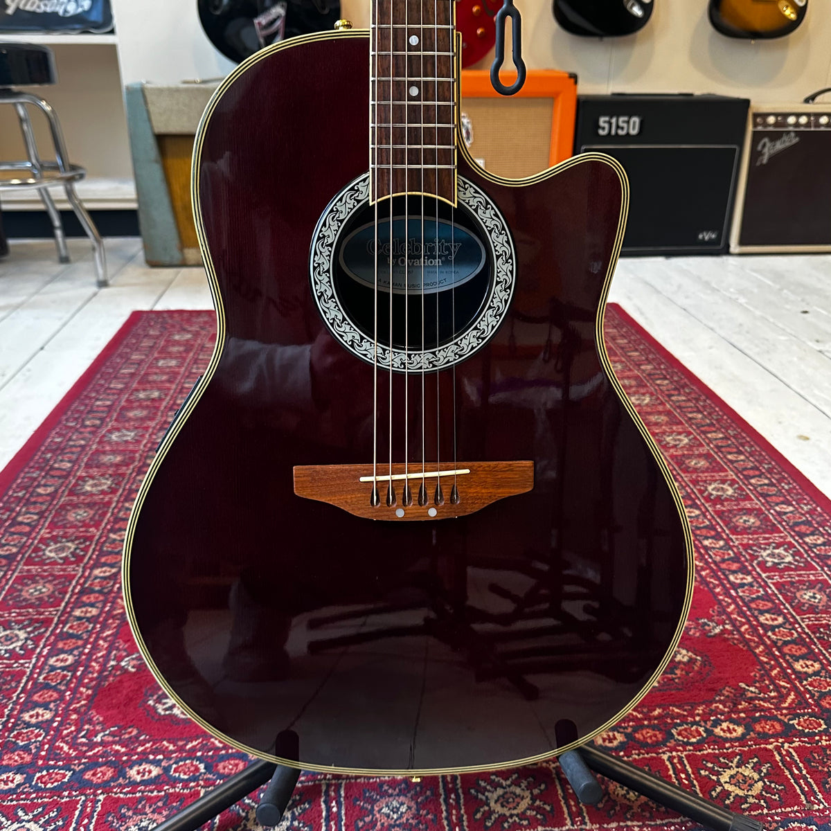 Ovation Celebrity CC57 Electro Acoustic Guitar with Hard Case - Preowned