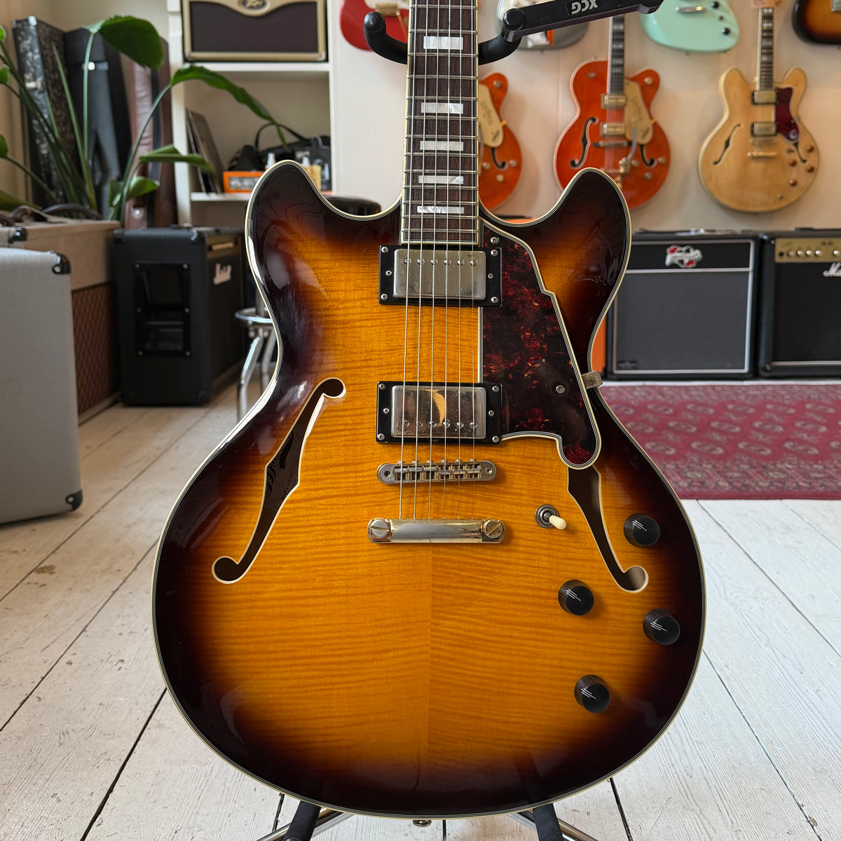 D'Angelico Excel DC - Vintage Sunburst with Hard Case - Preowned