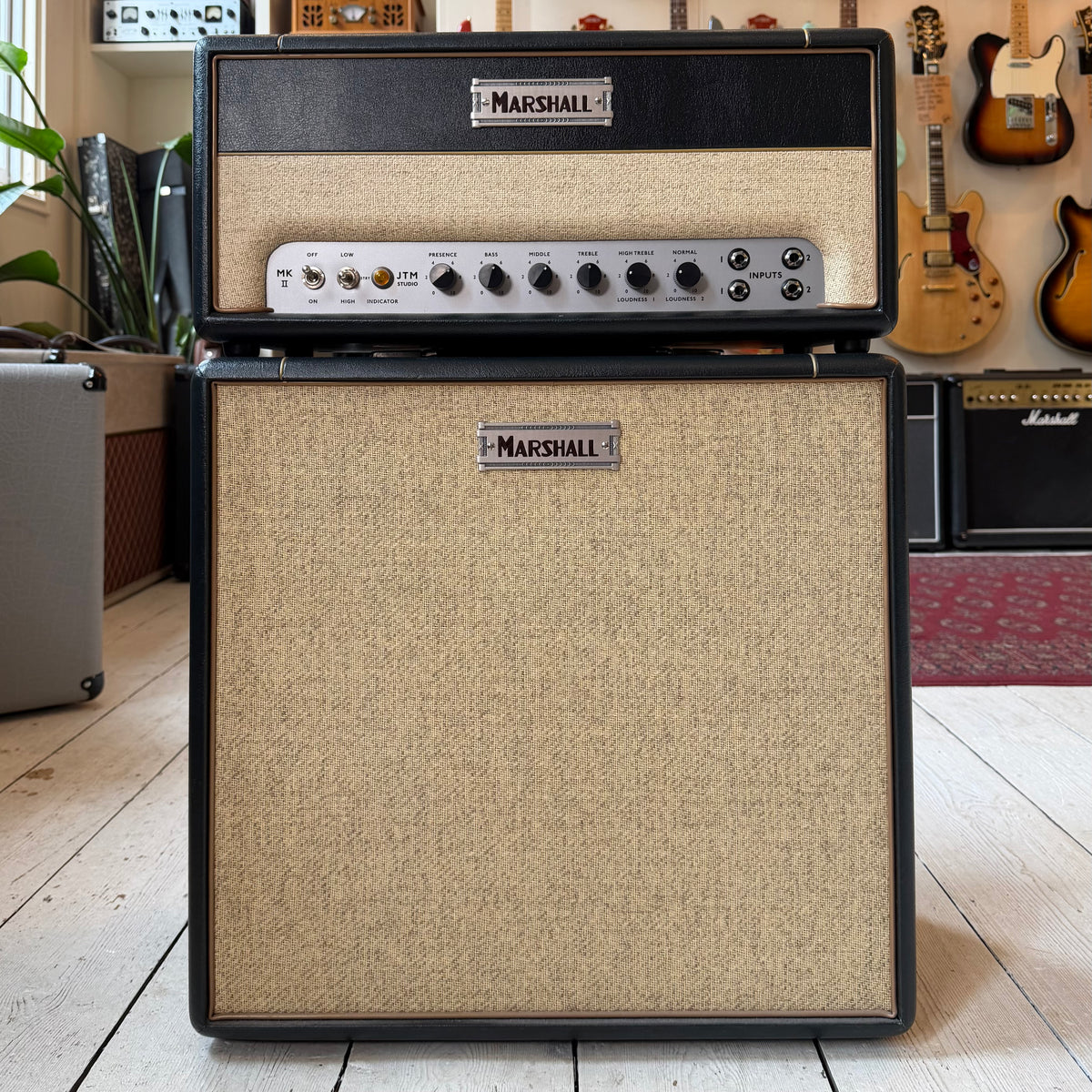 Marshall Studio JTM 20 Watt Valve Head Head With Matching 1X12 Cab - Preowned