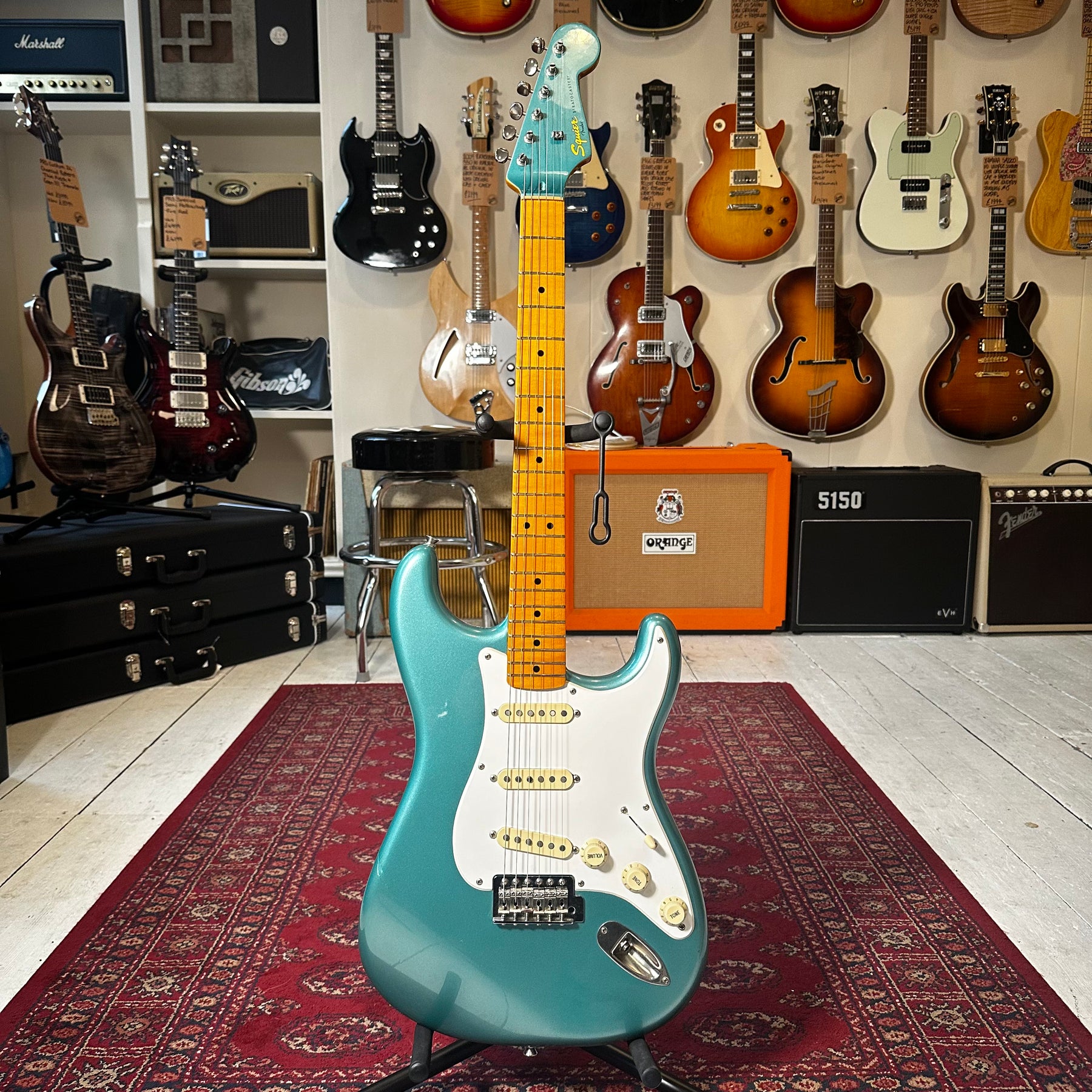 Squier Classic Vibe 50s Stratocaster - Faded Metallic Sherwood Green - Preowned