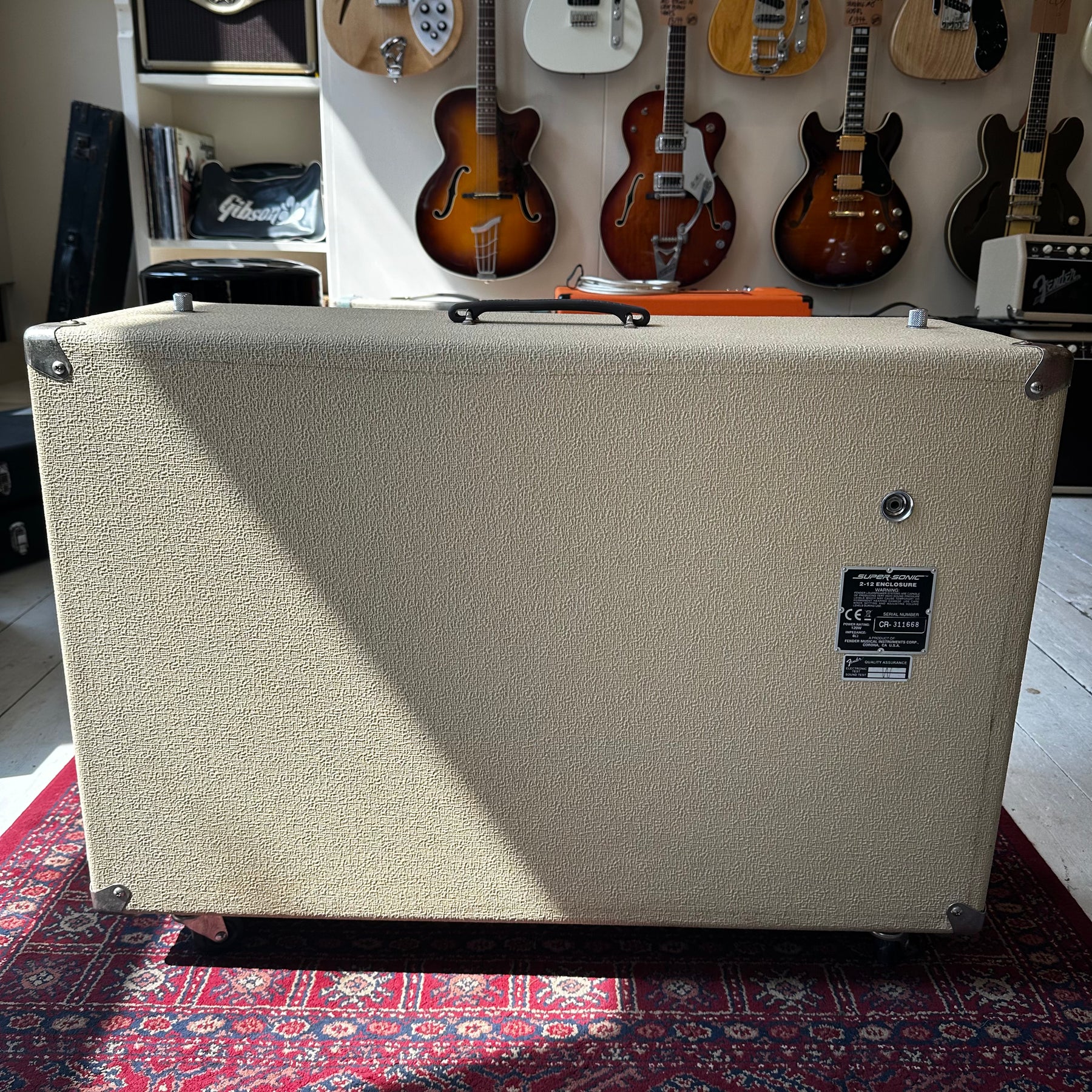 Fender Super Sonic 60 Blonde 2x12" Speaker Cabinet - Preowned