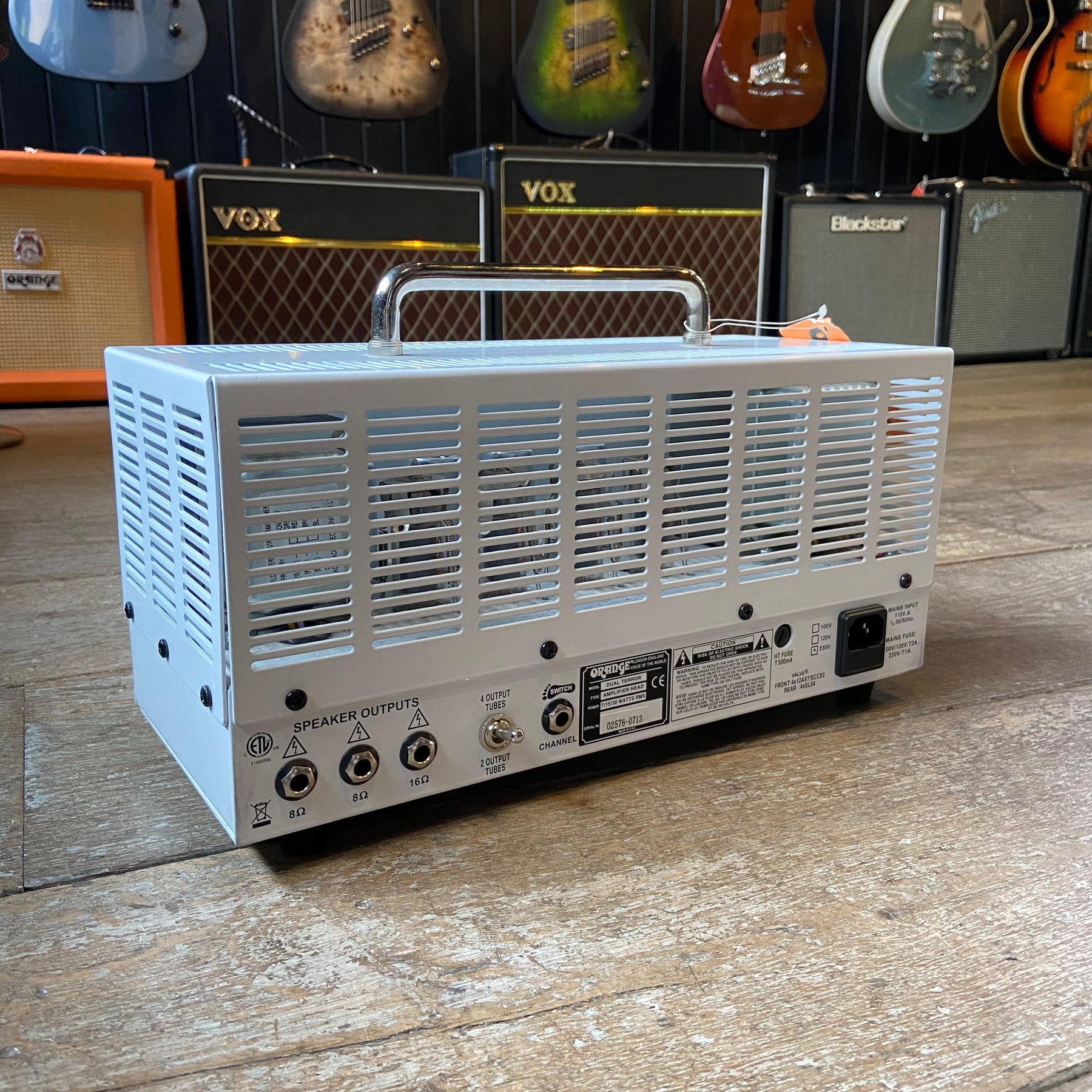 Orange Amps Dual Terror 30w Valve Head w/Case - Preowned