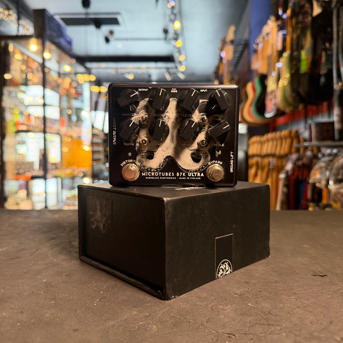 Darkglass Electronics Microtubes B7K Kraken Limited Edition Bass DI Pedal - Preowned with Box