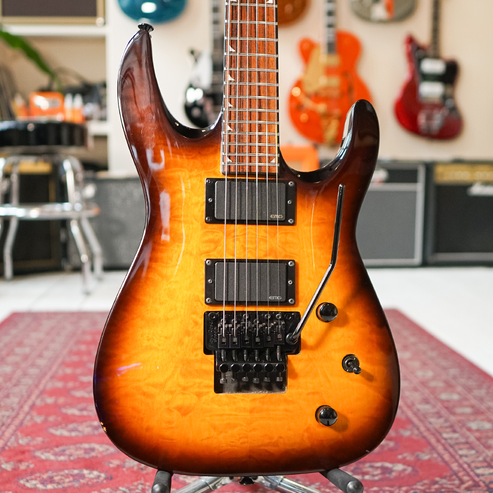 Jackson X Series Soloist SLATXMGXQ3 Neck Thru - EMG 81/85 & Floyd Rose - Tobacco Sunbust - Preowned