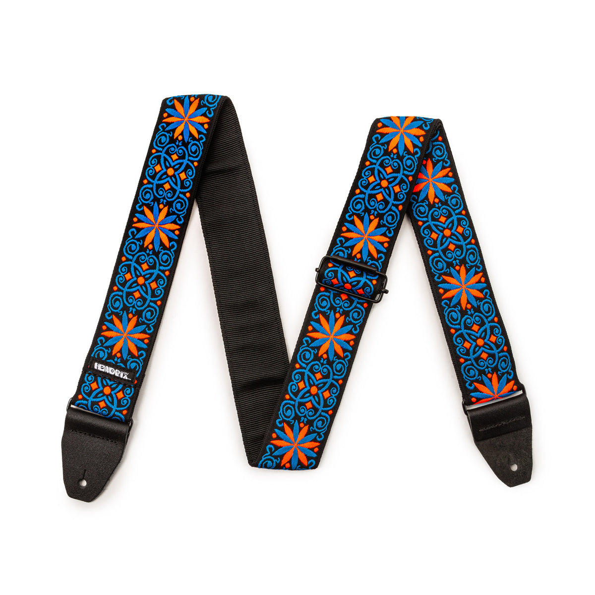 Jim Dunlop JH25 Jimi Hendrix Guitar Strap - Backlight Fillmore Blue