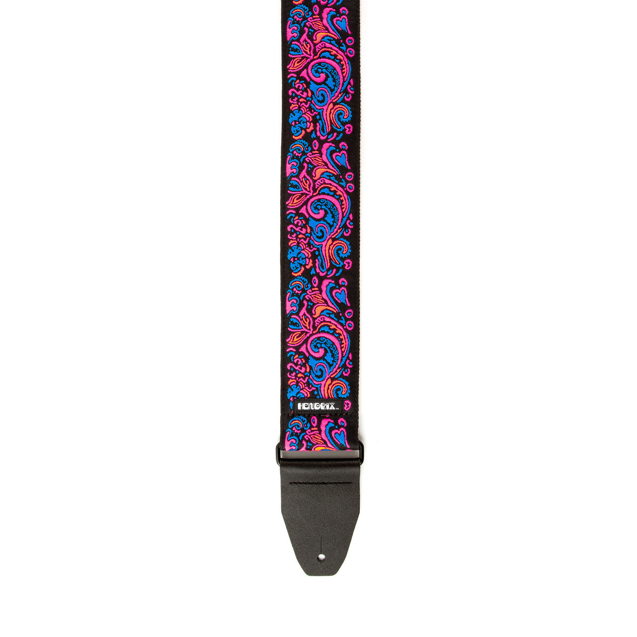 Jim Dunlop JH28 Jimi Hendrix Guitar Strap - Backlight Love Drops Pink