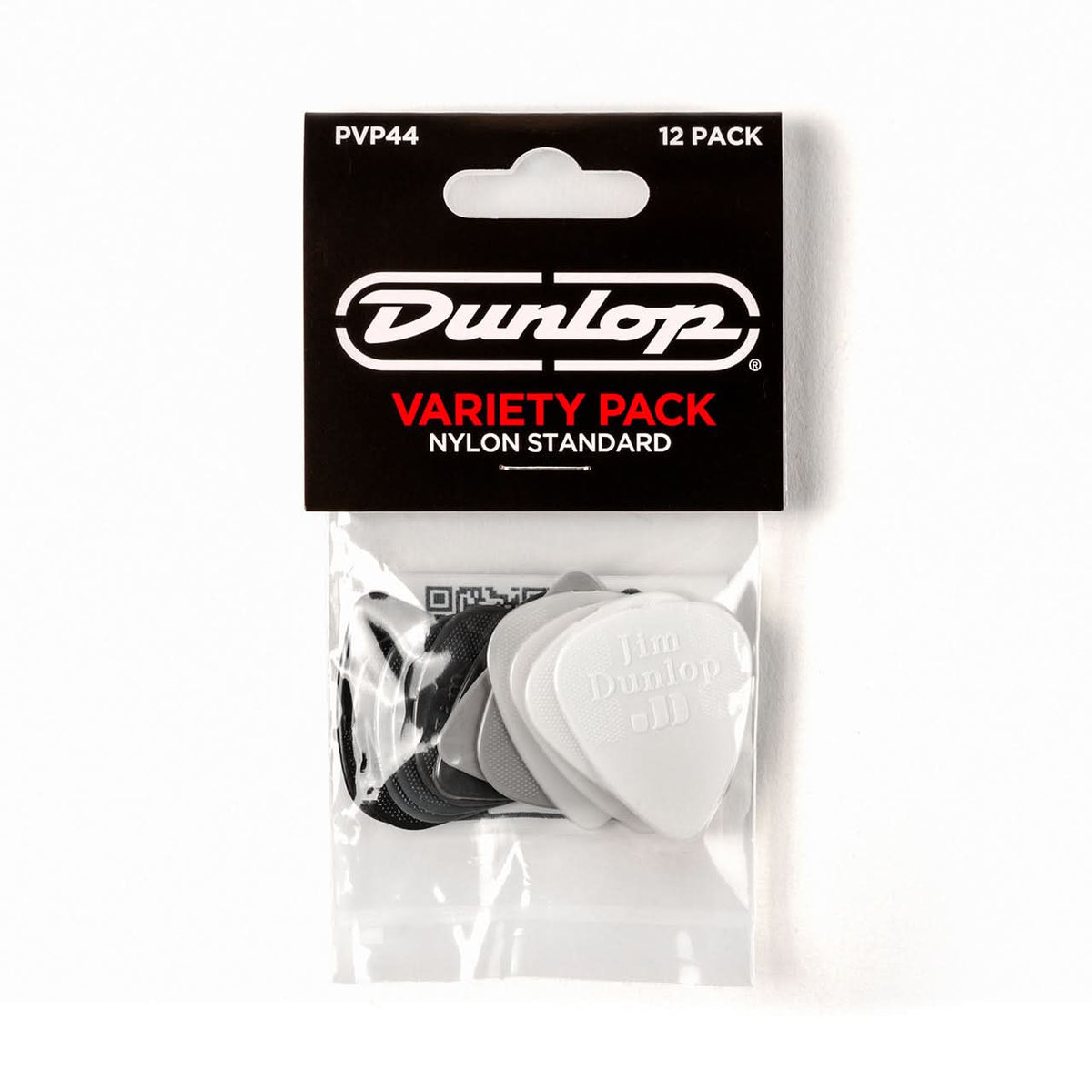 Jim Dunlop Nylon Standard Pick Variety Pack, 12 Pack