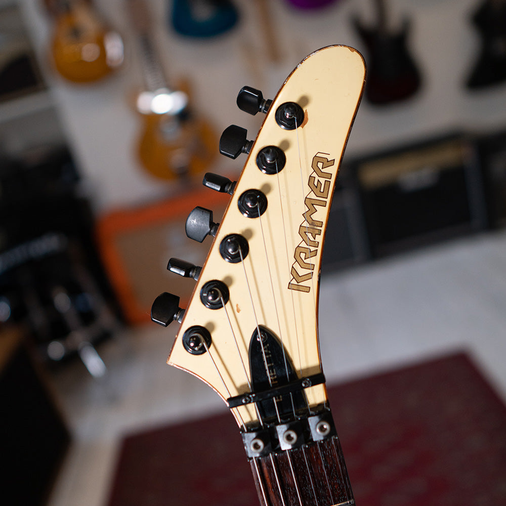 1984/85 Kramer USA Baretta With Rosewood Fingerboard - Aged White - Preowned
