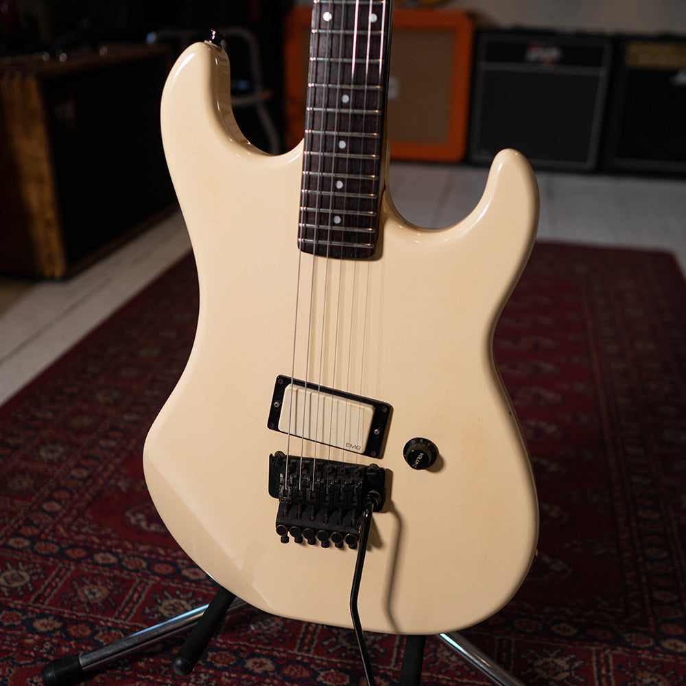 1984/85 Kramer USA Baretta With Rosewood Fingerboard - Aged White - Preowned