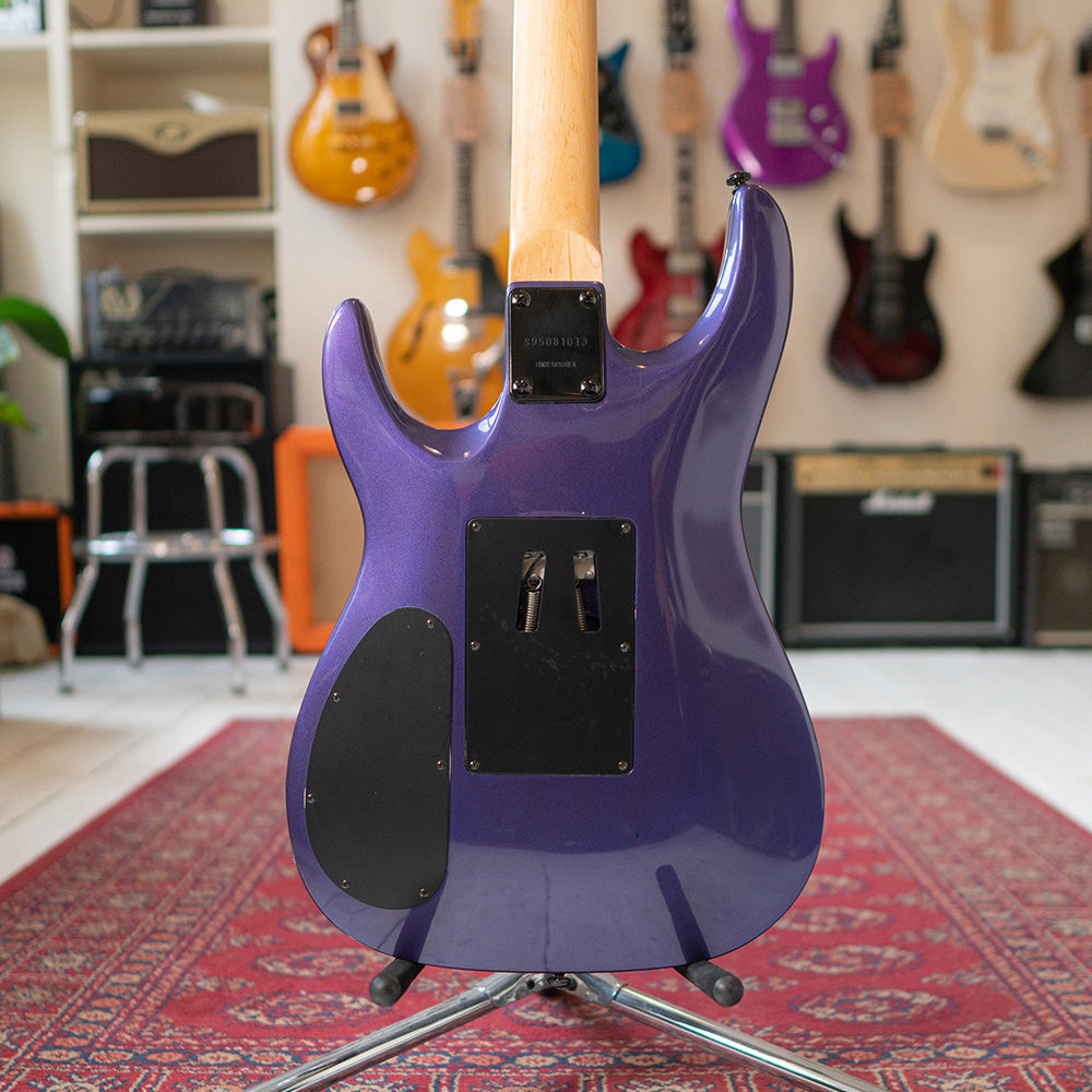 Kramer Striker Custom FR 424CM Reverse Headstock Quad Rail Pickups -Purple Metallic