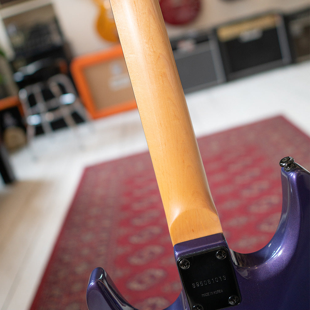 Kramer Striker Custom FR 424CM Reverse Headstock Quad Rail Pickups -Purple Metallic