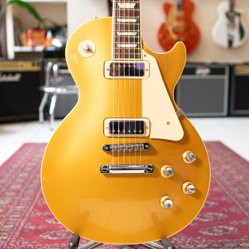 2001 Gibson Les Paul Deluxe Gold Top - OHSC - Preowned