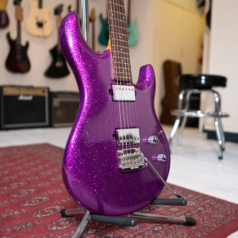 Ernie Ball Musicman Luke III - Fuchsia Sparkle - Preowned