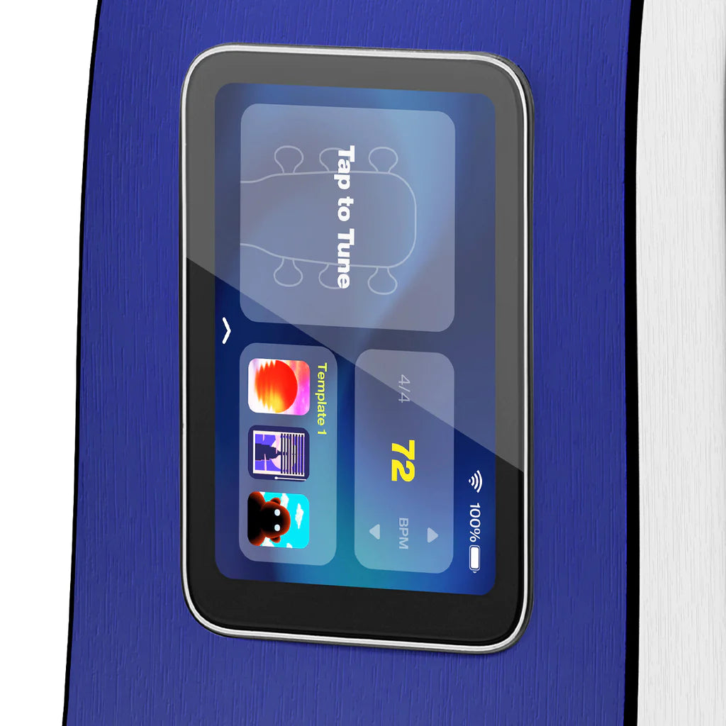 Lava ME PLAY Smart Guitar with Lite Bag - Deep Blue & Frost White - 36"