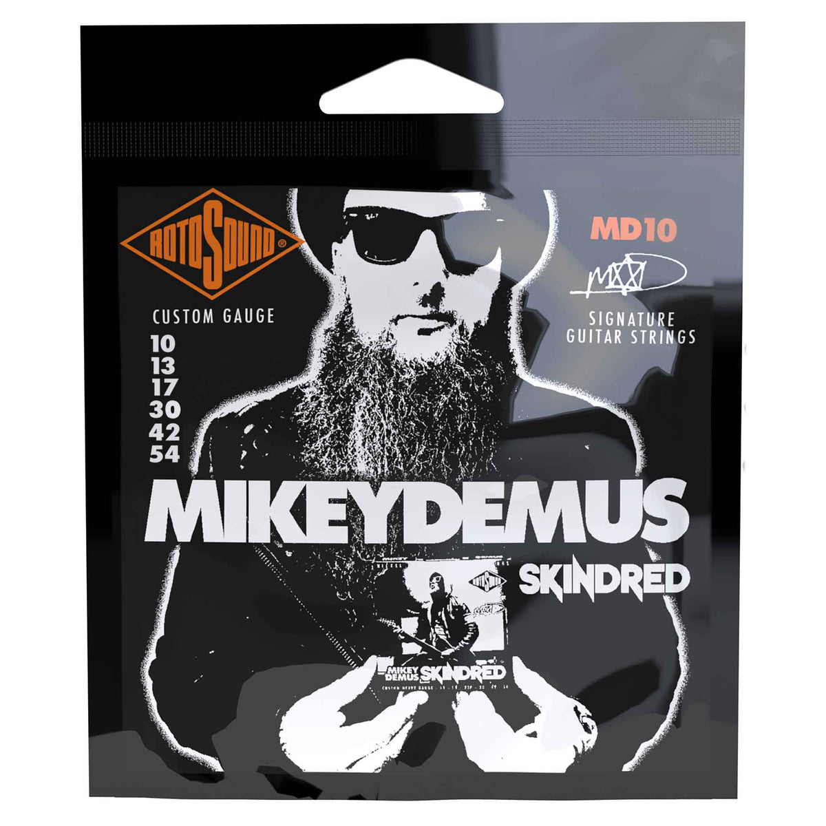 Rotosound DM10 Mikey Demus Signature String Set - 12-60