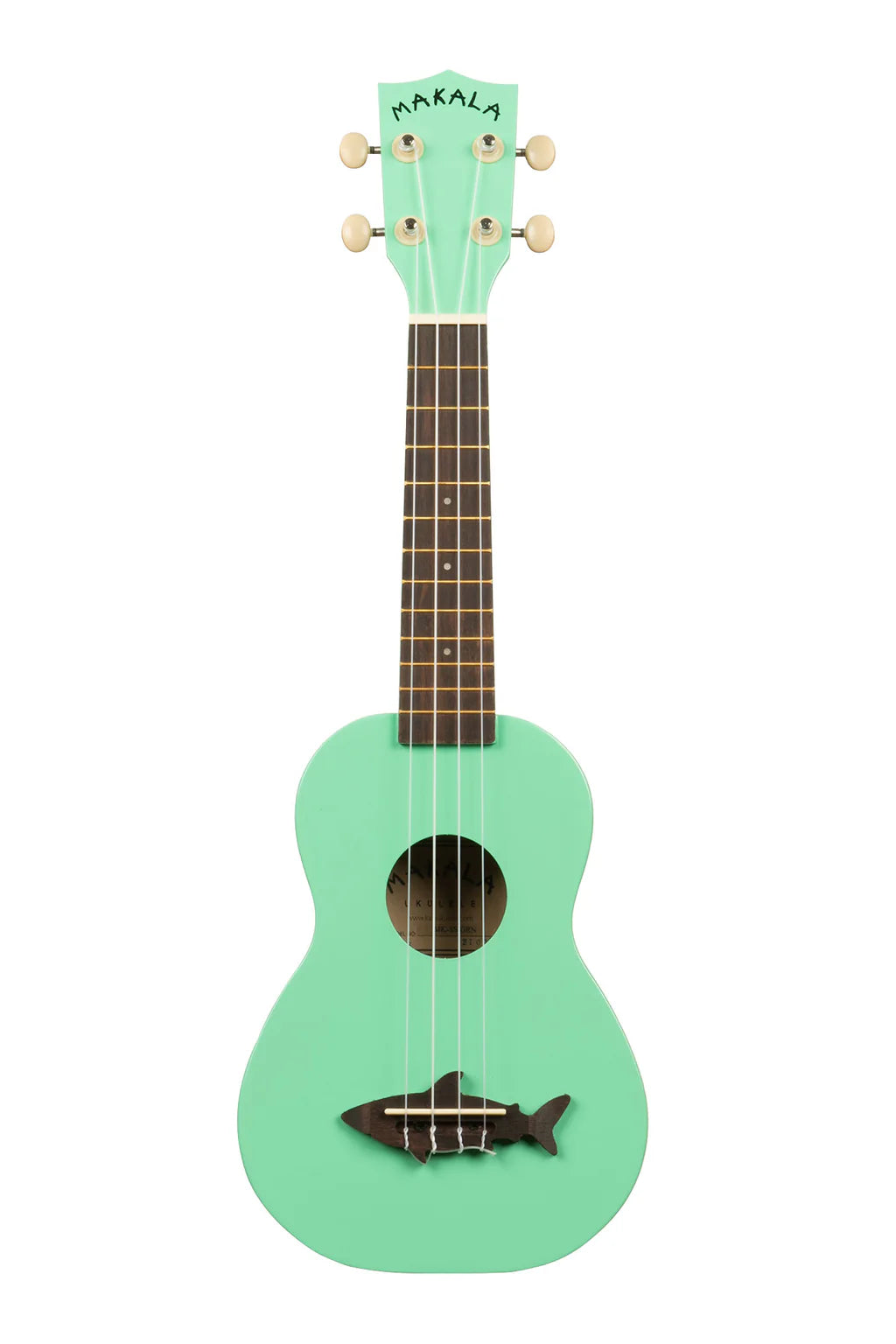 Kala Surf Green Soprano Shark Ukulele