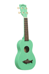 Kala Surf Green Soprano Shark Ukulele