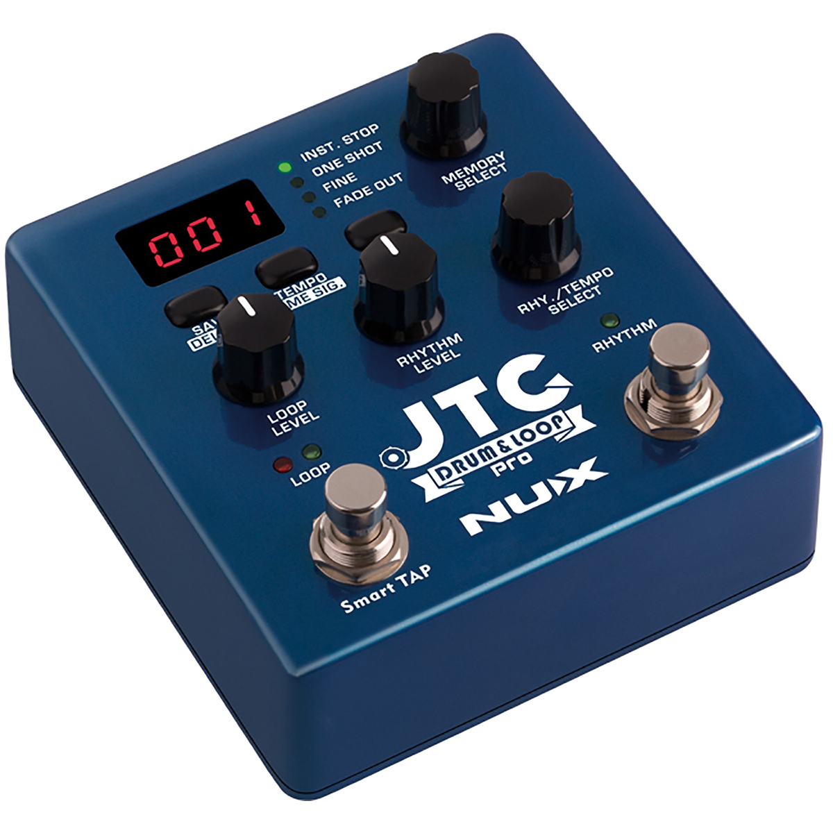 NU-X JTC Drum+Loop PRO Dual Pedal