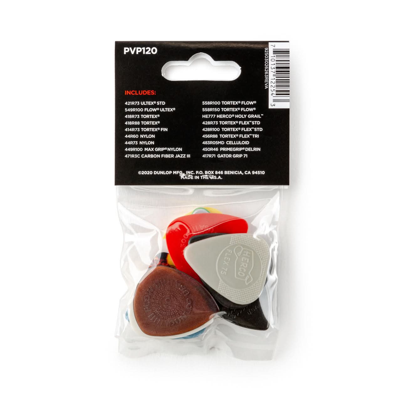 Dunlop Recording Pick Variety Pack - 18 Pack