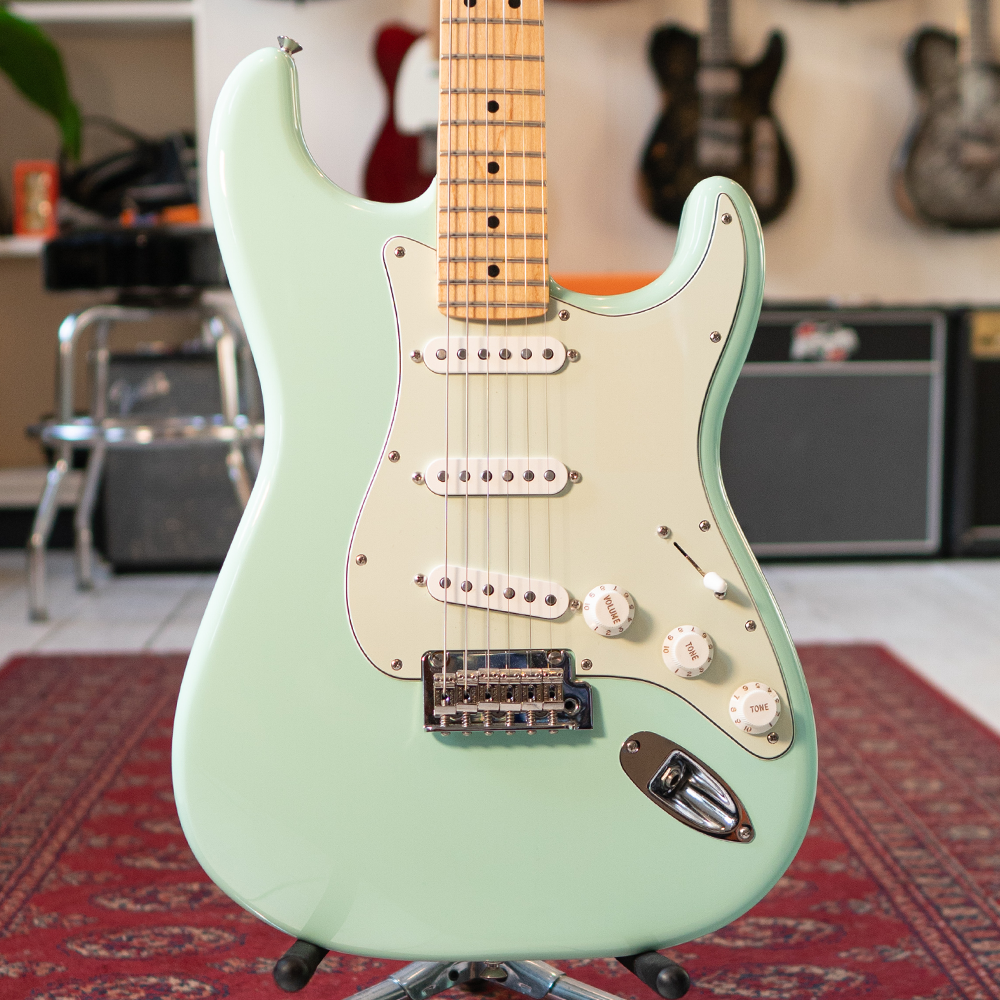 2021 Fender 75th Anniversary Player I With HC- Surf Green - Preowned