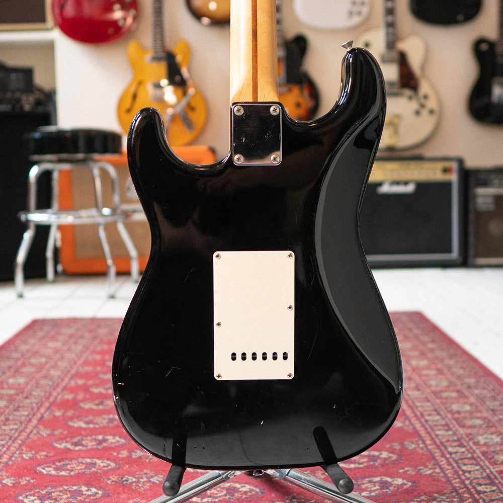 1995 Squier MIJ Stratocaster - Black - Rosewood - Preowned