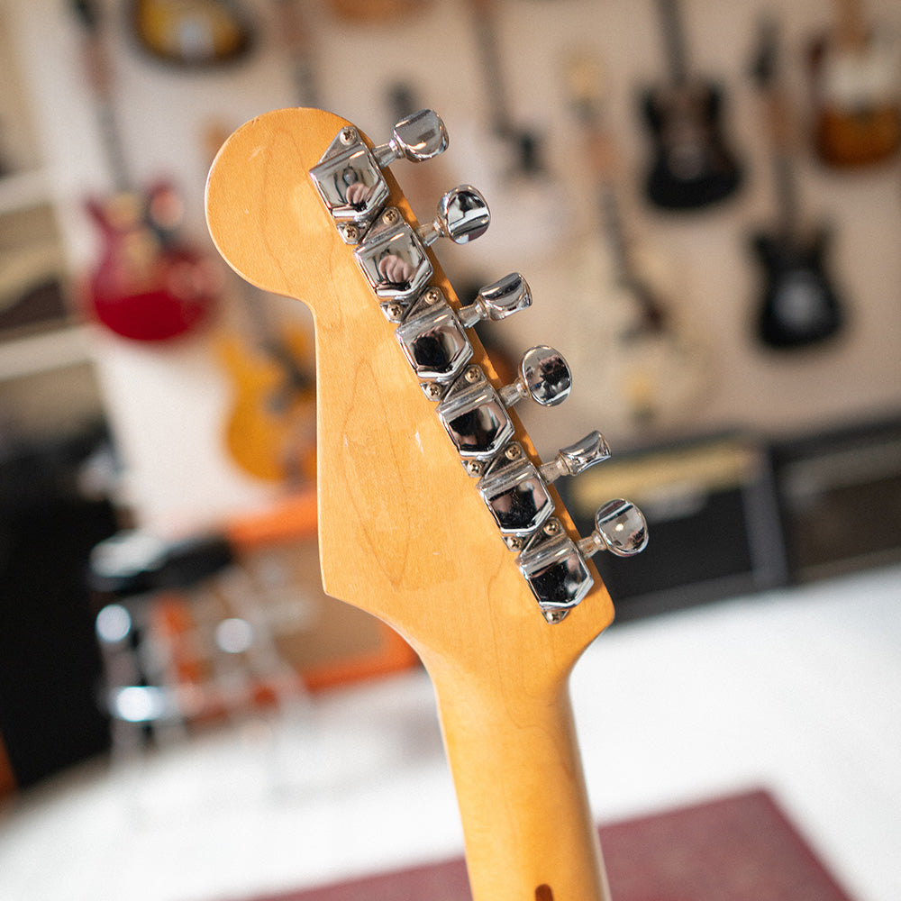 1995 Squier MIJ Stratocaster - Black - Rosewood - Preowned
