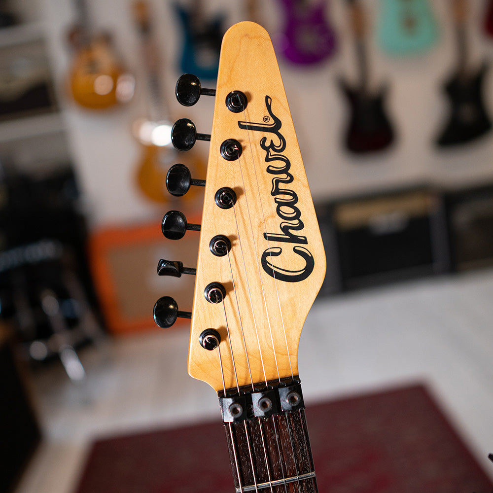 Charvel Made in Japan ST Custom Electric Guitar - Black - Preowned