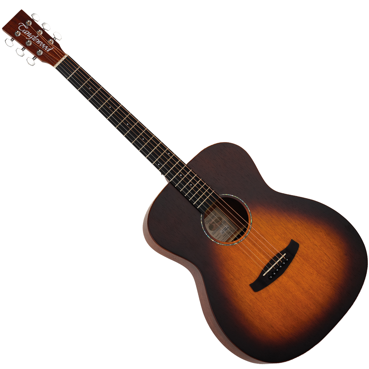 Tanglewood Crossroads TC3 Left Handed Acoustic Guitar - Whiskey Burst Satin