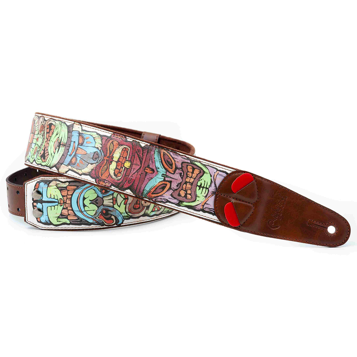 Right On Straps Tiki - White