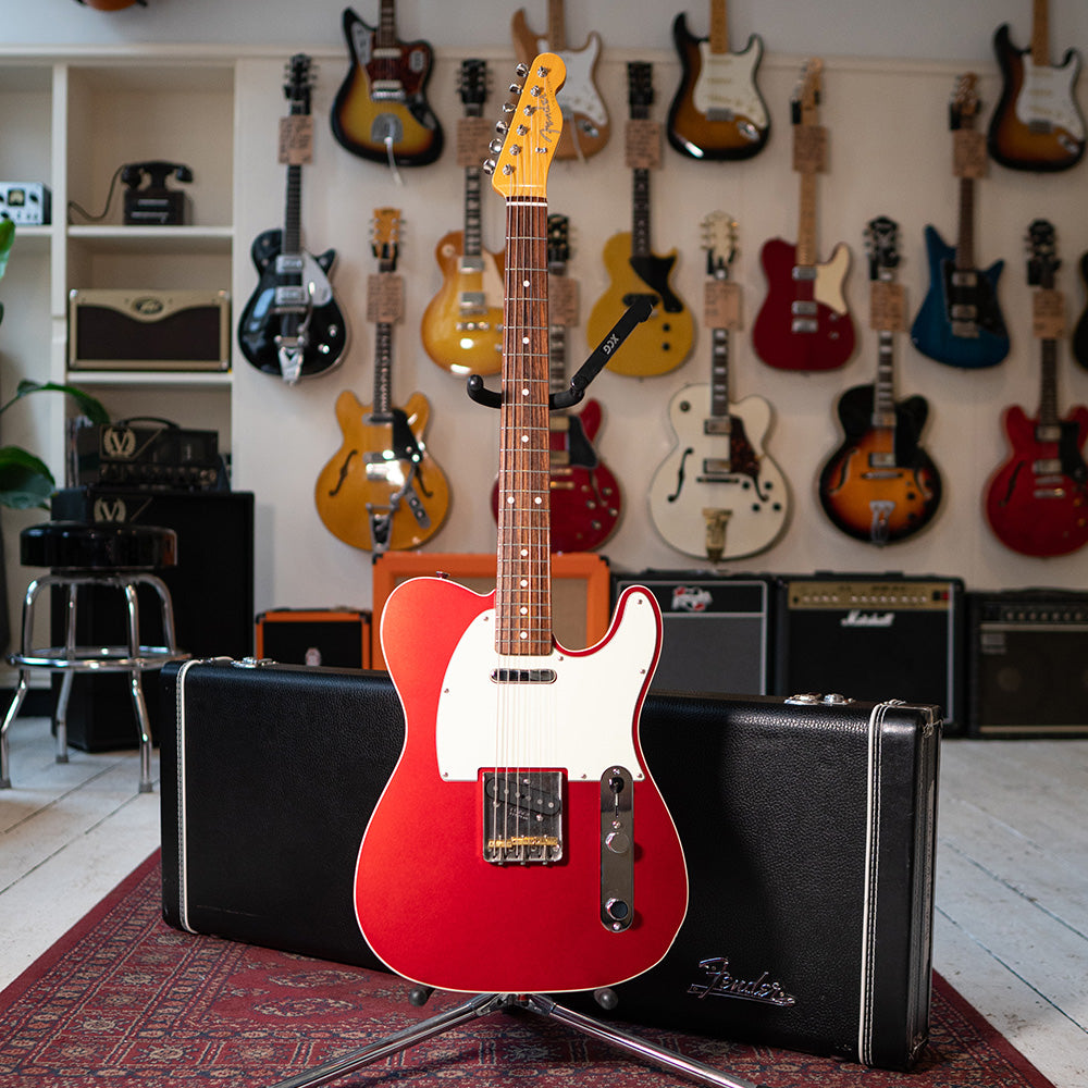 2012 Fender Made in Japan '62 Telecaster Custom - Candy Apple Red with Fender Case - Preowned